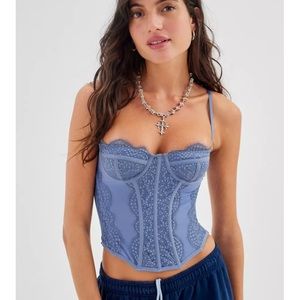 Urban outfitters out from under corset top